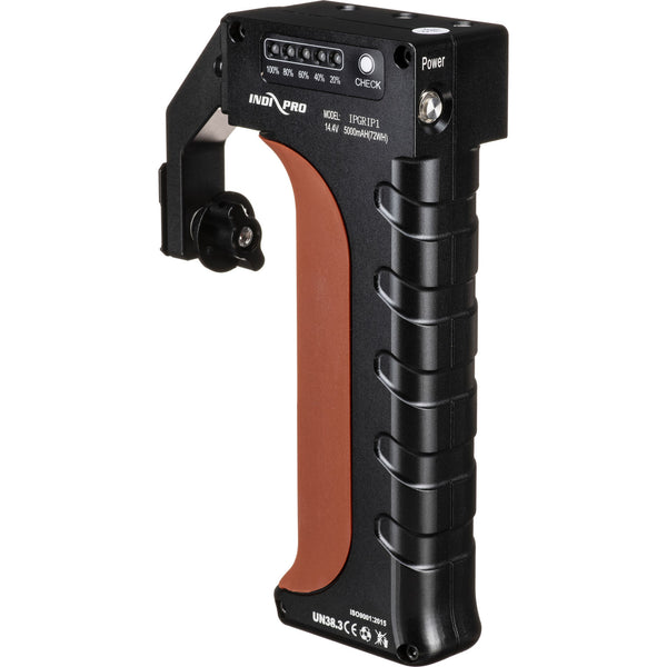 IndiPRO Tools Universal Power Grip for Devices with BMPCC 6K and 4K Battery (Black)