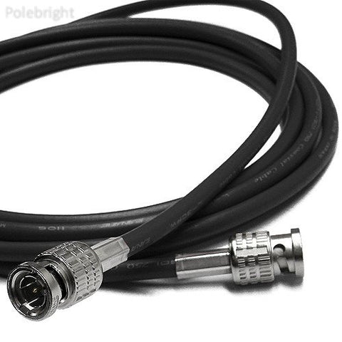 Canare 3' L-3CFW RG59 HD-SDI Coaxial Cable with Male BNCs (Black)