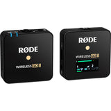 Rode Wireless GO II Single Compact Digital Wireless Microphone System/Recorder Bundle with Omnidirectional Lavalier Microphone for Wireless GO Systems