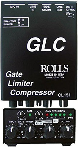 Rolls CL151 Microphone Preamp Compressor and Gate