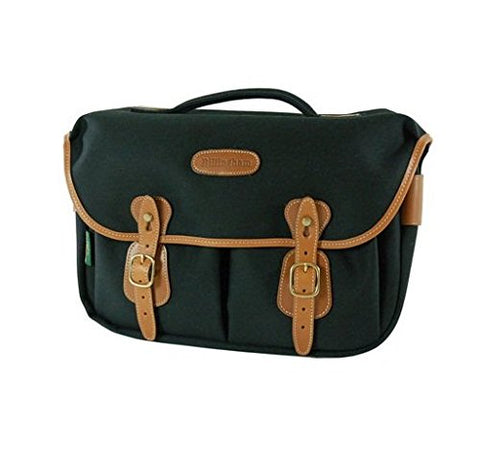 Billingham Hadley Pro Shoulder Bag (Black with Tan Leather Trim)