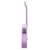 Lava Music Blue Lava 36" Electric Acoustic SmartGuitar with HiLava System and AirFlow Bag (Coral Pink)