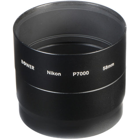 Bower ANP7000 Nikon Coolpix P7000 58 mm Adapter Tube (Black)