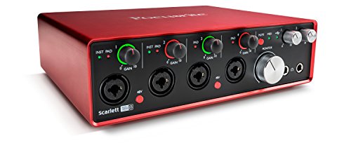 Focusrite Scarlett 18i8 (2nd Gen) USB Audio Interface with Pro Tools | First