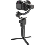 Moza AirCross 2 3-Axis Handheld Gimbal Stabilizer with Moza iFocus-M Lens Motor & Kellards Cleaning Wipes Bundle