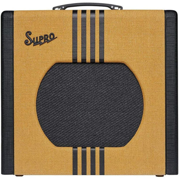 Supro 1822RTB Delta King 12 15W Tube Guitar Combo Amp (Tweed and Black)