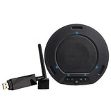HuddleCamHD HuddlePod Air Wireless USB Speakerphone (Black) with HPC-A30 Closed-Back Studio Monitor Headphones
