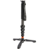 3 Legged Thing Legends Alana Carbon Fibre Monopod Kit - Travel-Friendly Camera Monopod for Professional Photographers & Videographers (ALANAKITDARK)