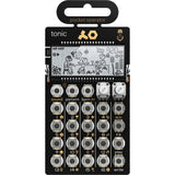 teenage engineering PO-32 Pocket Operator Tonic Drum Machine with CA-X Silicone Pro Case (Black & White) Bundle