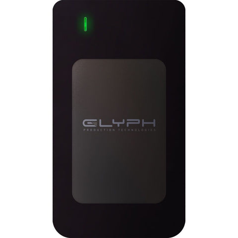 Glyph Technologies Atom RAID 4TB USB 3.1 Gen 2 Type-C External SSD (2 x 2TB, Black)
