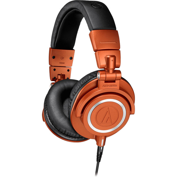 Audio-Technica ATH-M50XMO Professional Closed-Back Monitor Headphones Limited Edition Lantern Glow (Metallic Orange)