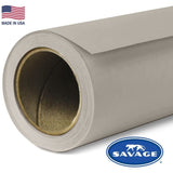 Savage Widetone Seamless Background Paper (#61 TV Gray, Size 86 Inches Wide x 36 Feet Long, Backdrop)