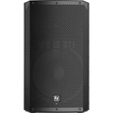 Electro-Voice ELX200-15P 15" 1200W 2-Way Powered Loudspeaker (Pair) Bundle with Auray SS-47S-PB Steel Speaker Stands with Carrying Case and 2X XLR-XLR Cables