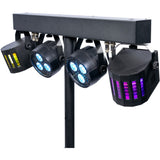 ColorKey PartyBar Go Compact, All-in-One, Battery Powered Lighting Package