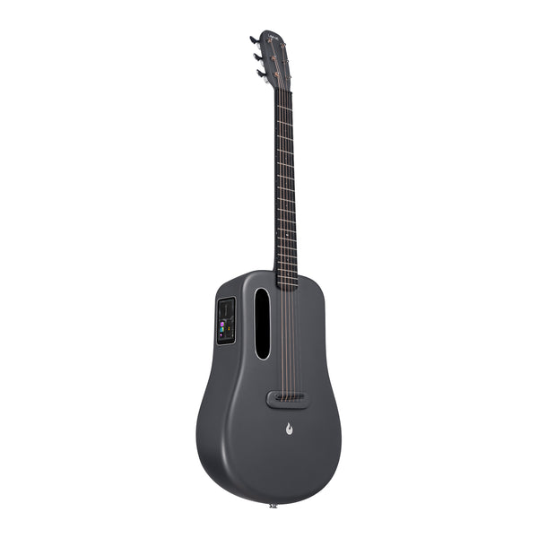 Lava Music ME 3 38" Touchscreen Acoustic Electric SmartGuitar with Gig Bag (Gray)