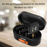 Rode Wireless Go - Compact Wireless Microphone System, Transmitter and Receiver Bundle with ZG-R30 Charging Case for Rode Wireless GO/Wireless GO II Microphone System
