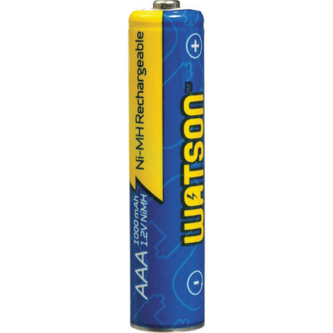 Watson AAA NiMH Rechargeable Batteries (1000mAh)