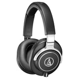 Audio-Technica ATH-M70x Closed-Back Monitor Headphones Bundle with Mackie HM-4 4-Way Headphones Amplifier and Headphone Case