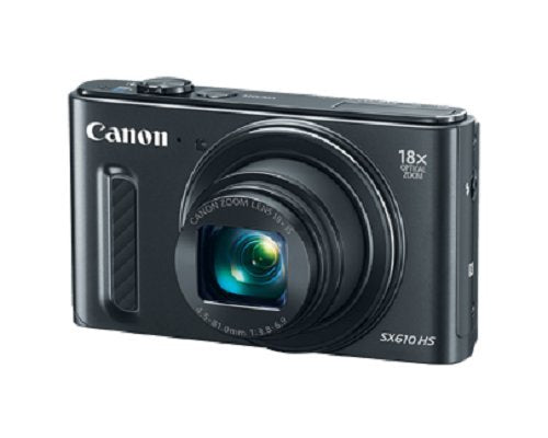 Canon PowerShot SX610 HS Digital Camera (Black)