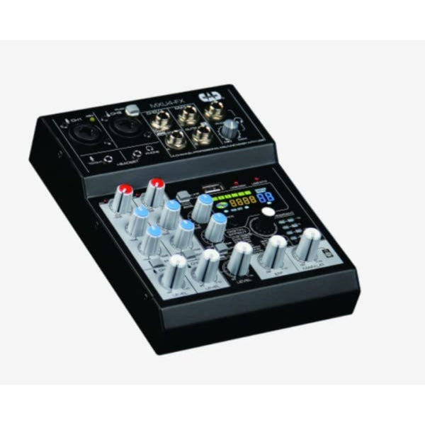 CAD Audio MXU4-FX 4-Channel Mixer with USB Interface and Digital Effects