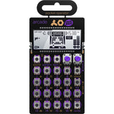 teenage engineering PO-20 Pocket Operator Arcade Synthesizer with CA-X Silicone Pro Case (Black & White) Bundle