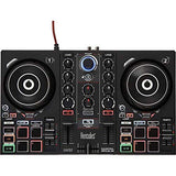 Hercules DJ Control Inpulse 200 with /8" Stereo Mini to Dual RCA Y-Cable (6') Bundle