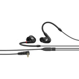 Sennheiser IE 40 PRO In-Ear Monitoring Headphones (Black) with 5-Way Headphone Splitter Bundle