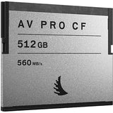 Angelbird 512GB AV Pro CF SATA III CFast 2.0 Memory Card, 550MB/s Read, 450MB/s Write