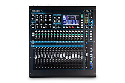 Allen & Heath QU-16C Rack Mountable Compact Digital Mixer, Chrome Edition