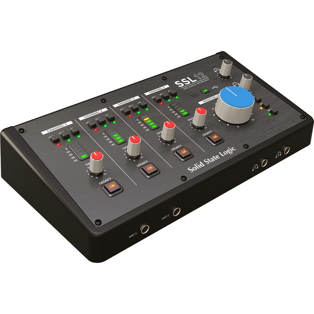 Solid State Logic SSL 12 USB Audio Interface – KELLARDS