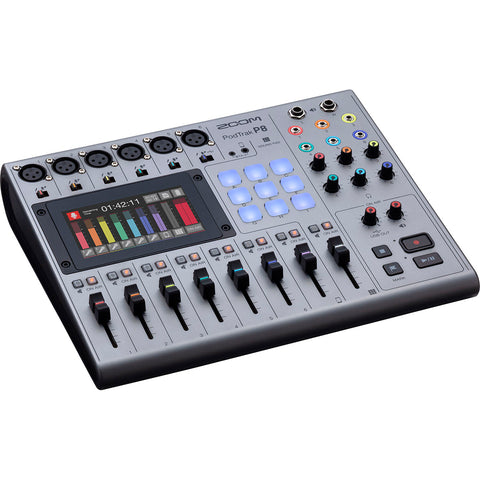 Zoom Podtrak P8 8-channel Podcasting Mixer