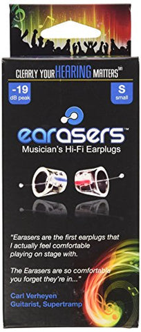EARasers Musician's HiFi Earplugs (Small)