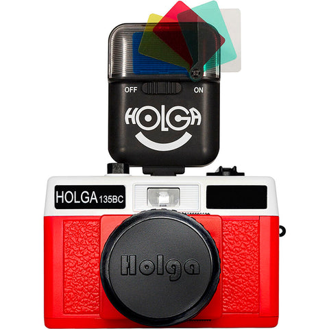 Holga 135BC 35mm Bent Corners Film Camera with 12MCF Flash