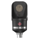 Neumann TLM 107 Studio Set Instrument Condenser Microphone (Black) Bundle with Auray RF-5P-B Reflection Filter and Reflection Filter Tripod Mic Stand