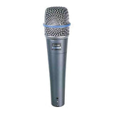 Shure BETA 57A Supercardioid Dynamic Microphone with Wide Mouth Case, Mic Sanitizer Spray & XLR Cable Bundle