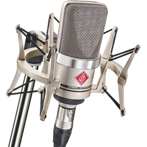 Neumann 399005 TLM 102 W Large-Diaphragm Cardioid Condenser Microphone with Shockmount (White)