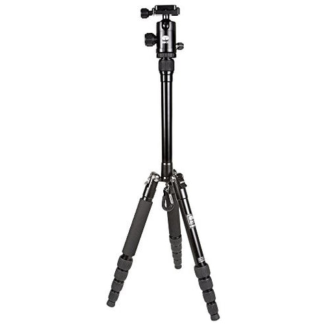 Sirui T-005KX 52" Aluminum Alloy Tripod with C-10X Ball Head & Case (Black)