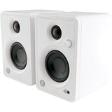 Mackie CR3-XBT Creative Reference Series 3" Multimedia Monitors with Bluetooth (Pair, Limited-Edition White)