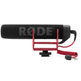 Rode VideoMic GO Camera-Mount Shotgun Microphone Bundle with Custom Windbuster & Mini to Mini Cable