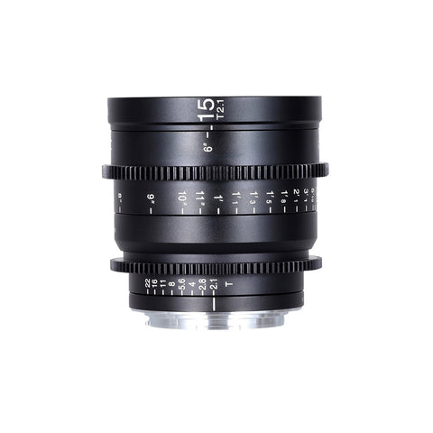 Venus Optics Laowa 15mm T2.1 Zero-D Cine Lens (Canon RF, Feet)