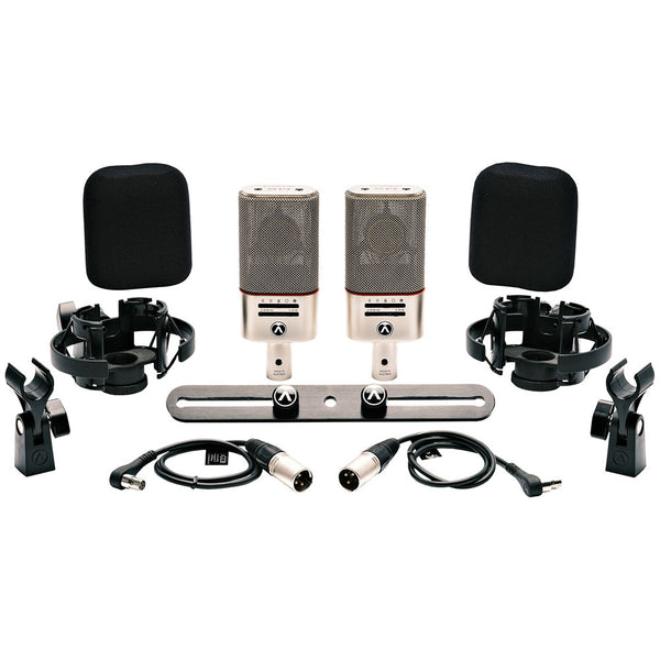 Austrian Audio OC818 Dual Set Plus Large-Diaphragm Multi-Pattern Condenser Microphones (Matched Pair)