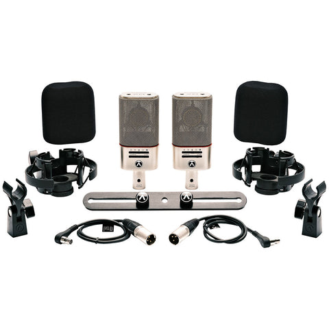 Austrian Audio OC818 Dual Set Plus Large-Diaphragm Multi-Pattern Condenser Microphones (Matched Pair)