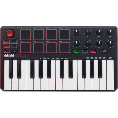 Akai Professional MPK mini MKII - Compact Keyboard and Pad Controller