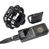 Lewitt LCT 540 SUBZERO Large Diaphragm Condenser Microphone Bundle with Polsen HPC-A30-MK2 Studio Monitor Headphones, Tripod Microphone Stand, & XLR-XLR Cable