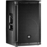 JBL SRX812P 12" Portable Two-Way Bass Reflex Self Powered System Speaker with Auray 51" Speaker Stand Bag, Steel Speaker Stand and XLR-XLR Cable