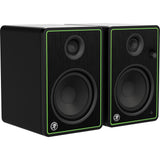 Mackie CR5-XBT Series 5" Bluetooth Studio Monitors (Pair) with 2x Small Isolation Pad & 3' REAN Stereo Breakout Cable Bundle
