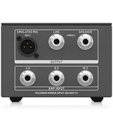 Bugera PS1 Power Soak - Passive 100W Power Attenuator and DI Box