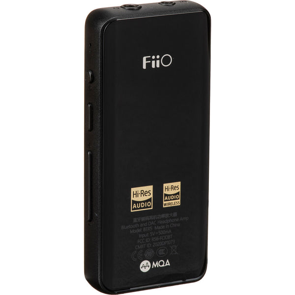 FiiO BTR5-2021 Receiver Bluetooth5.0 Headphone Amp Hi-Res 384K/32Bit Native DSD256 USB DAC Supports LDAC/aptX HD CVC 8.0 for Phone/PC/Car/Home Audio(Comes with Type-C to Lightning Cable)
