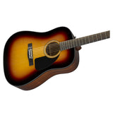 Fender CD-60 Dreadnought V3 Acoustic Guitar, with 2-Year Warranty, Sunburst, with Case