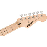 Squire Sonic Stratocaster HT Electric Guitar, Arctic White, Maple Fingerboard, White Pickguard